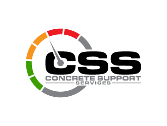 Concrete Support Services (CSS) logo design by Andri