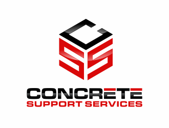 Concrete Support Services (CSS) logo design by agus