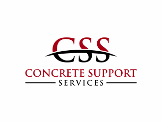 Concrete Support Services (CSS) logo design by febri