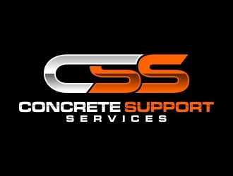 Concrete Support Services (CSS) logo design by Shabbir