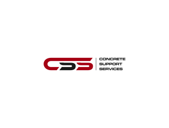 Concrete Support Services (CSS) logo design by pel4ngi