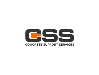 Concrete Support Services (CSS) logo design by logobat
