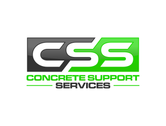 Concrete Support Services (CSS) logo design by Purwoko21