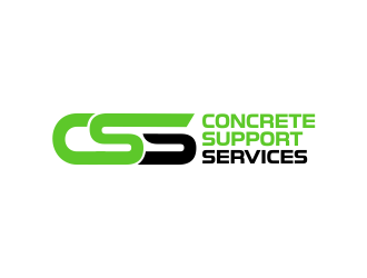 Concrete Support Services (CSS) logo design by giphone