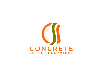 Concrete Support Services (CSS) logo design by bricton