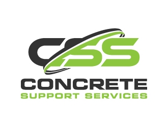 Concrete Support Services (CSS) logo design by akilis13