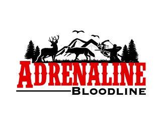 Adrenaline Bloodline  logo design by AamirKhan