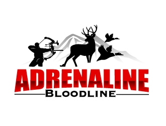 Adrenaline Bloodline  logo design by AamirKhan