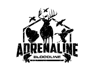 Adrenaline Bloodline  logo design by WRDY
