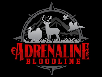 Adrenaline Bloodline  logo design by AamirKhan