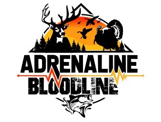 Adrenaline Bloodline  logo design by veron