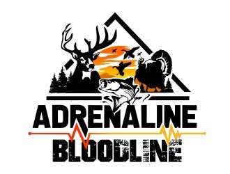 Adrenaline Bloodline  logo design by veron
