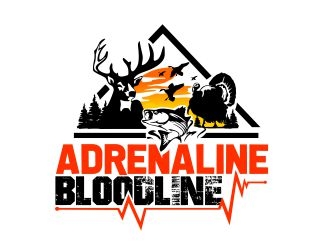 Adrenaline Bloodline  logo design by veron