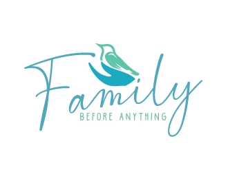 Family Before Anything logo design by AamirKhan