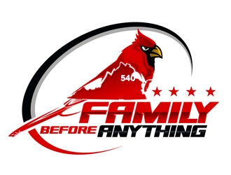 Family Before Anything logo design by DreamLogoDesign