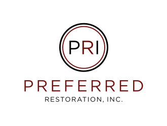 Preferred Restoration, Inc. logo design by asyqh