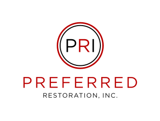 Preferred Restoration, Inc. logo design by asyqh