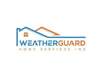 Weatherguard Home Services Inc logo design by pencilhand