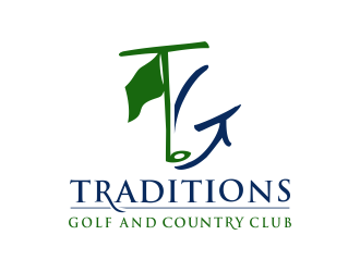 Traditions Golf and Country Club logo design by akhi