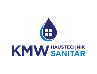 KMW Haustechnik Sanitär logo design by cintoko