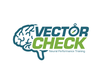 Vector Check (subtitle: Neural Performance Training) logo design by schemos