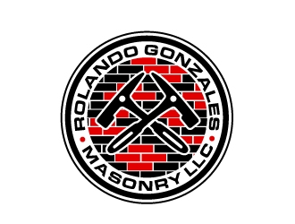 Rolando Gonzalez Masonry LLC  logo design by AamirKhan