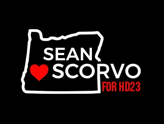 Sean Scorvo for HD23 logo design by MarkindDesign
