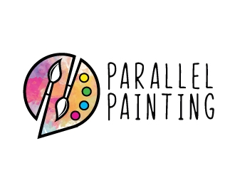 Parallel Painting logo design by Foxcody