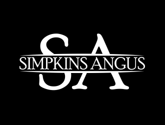 Simpkins Angus logo design by serprimero