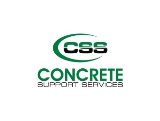 Concrete Support Services (CSS) logo design by hariyantodesign