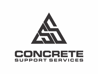 Concrete Support Services (CSS) logo design by Renaker
