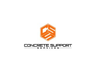 Concrete Support Services (CSS) logo design by mudhofar808