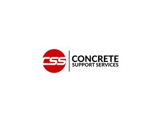 Concrete Support Services (CSS) logo design by mudhofar808