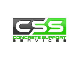 Concrete Support Services (CSS) logo design by Purwoko21