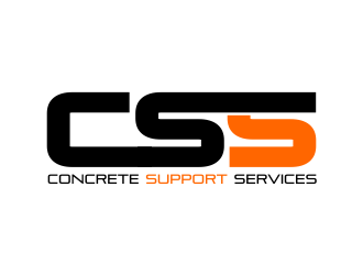 Concrete Support Services (CSS) logo design by Dhieko