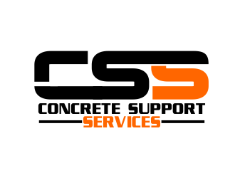 Concrete Support Services (CSS) logo design by Dhieko