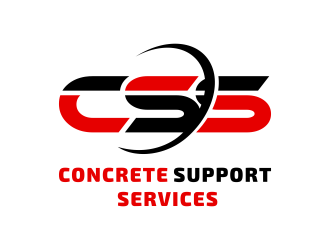 Concrete Support Services (CSS) logo design by graphicstar