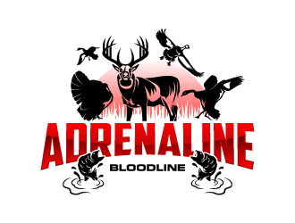 Adrenaline Bloodline  logo design by WRDY