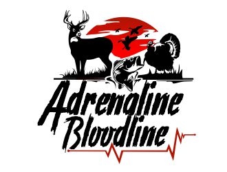 Adrenaline Bloodline  logo design by veron