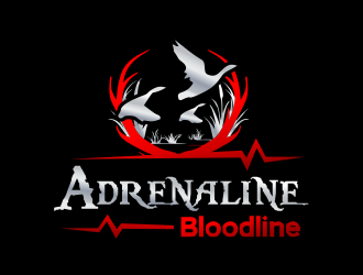 Adrenaline Bloodline  logo design by Gwerth