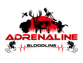 Adrenaline Bloodline  logo design by WRDY