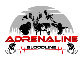 Adrenaline Bloodline  logo design by WRDY
