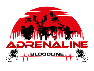 Adrenaline Bloodline  logo design by WRDY
