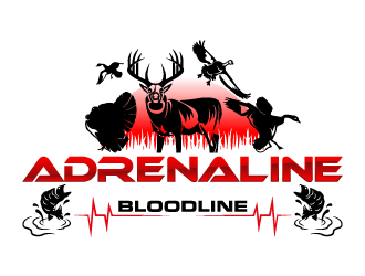 Adrenaline Bloodline  logo design by WRDY