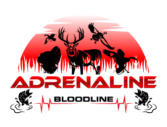 Adrenaline Bloodline  logo design by WRDY