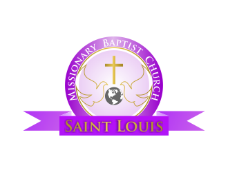 Saint Louis Missionary Baptist Church  logo design by Purwoko21