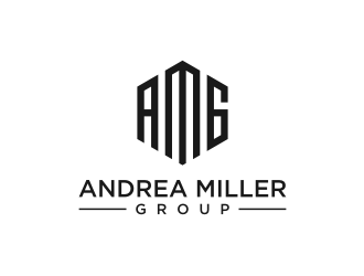 Andrea Miller Group logo design by bombers