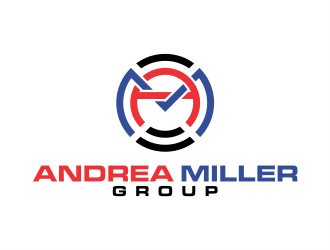 Andrea Miller Group logo design by tsumech
