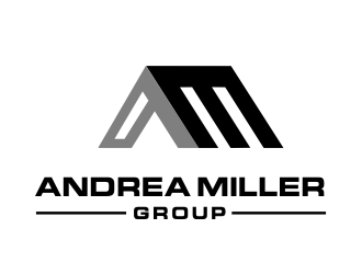 Andrea Miller Group logo design by aldesign