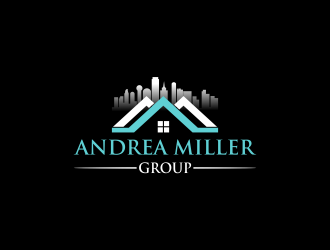 Andrea Miller Group logo design by luckyprasetyo